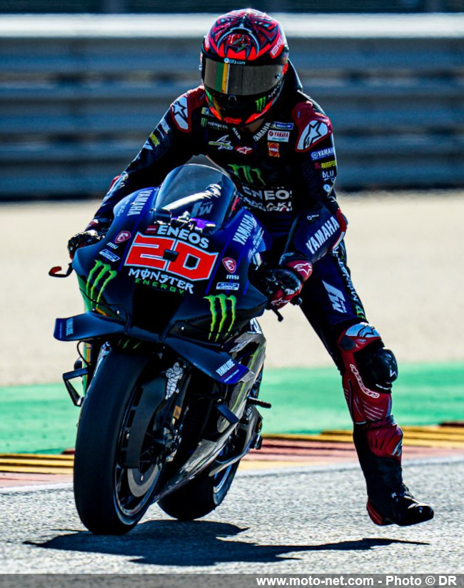 Les têtes couronnées du MotoGP sont tombées au GP d’Aragon 2022
