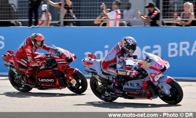 Réactions des pilotes MotoGP au percutant Grand Prix d'Aragon 2022