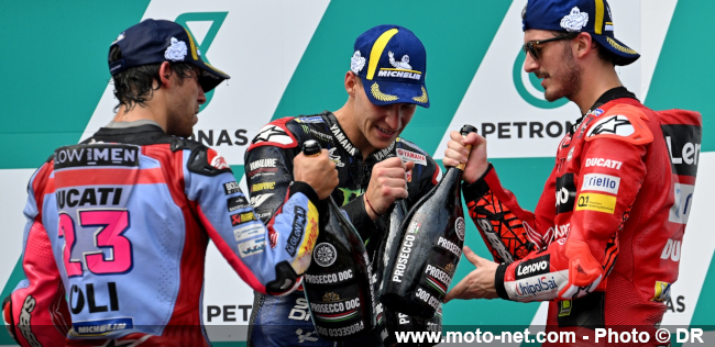 Quartararo suspend Bagnaia à deux doigts du titre MotoGP 2022