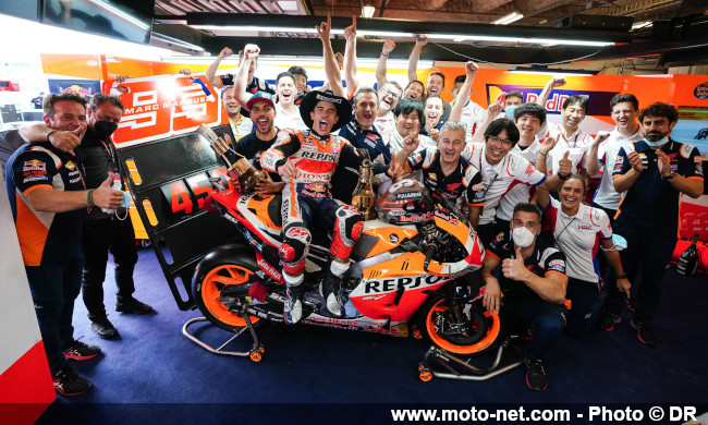 Marc Marquez voit double, ses fans et Honda replongent dans le flou