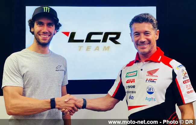 Alex Rins roulera deux ans pour Honda, sur la LCR Castrol en 2023
