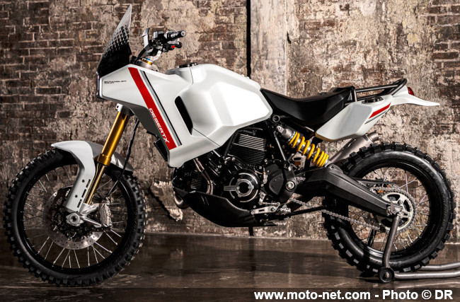  Le concept Scrambler DesertX se transforme en vrai trail Ducati !