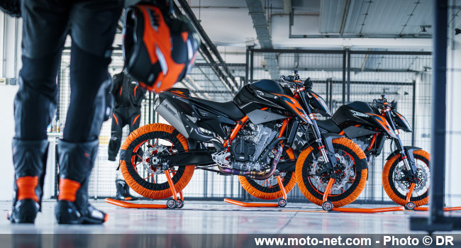  Livrée GP pour la 890 Duke en 2022, coloris Superduke pour la 890 Duke R