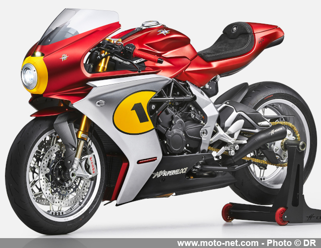  MV Agusta rend hommage à Agostini avec 311 Superveloce spéciales