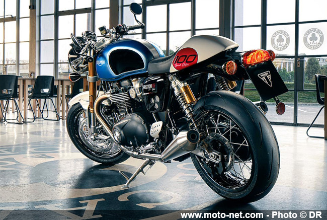  Triple séries spéciales 2022 pour les Triumph Street Twin, Thruxton RS et Rocket 3