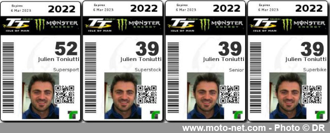 McGuinness Number One et Toniutti numéro un français au départ du TT 2022 