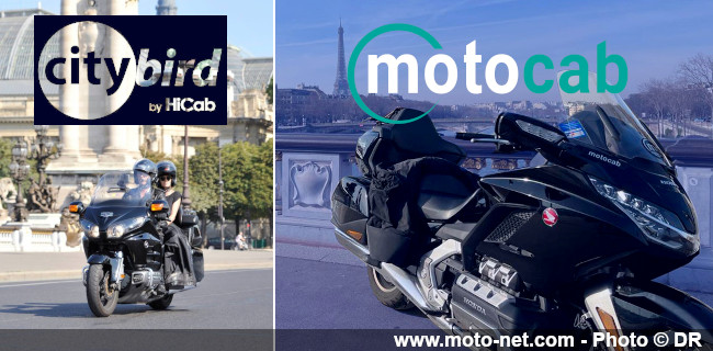 Motocab et Citybird veulent devenir la référence des taxis moto à Paris