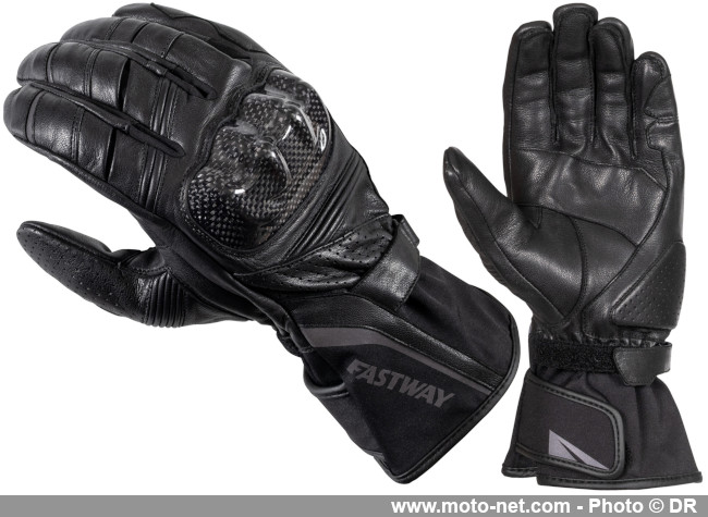 Trois paires de gants moto Fastway qui coûtent trois fois rien