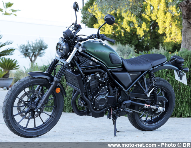 Essai CL500 2023 : Honda se replonge dans le Scrambler 