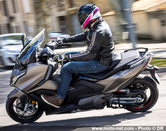 Essai AK Premium : le maxiscooter Kymco offre le max de tech
