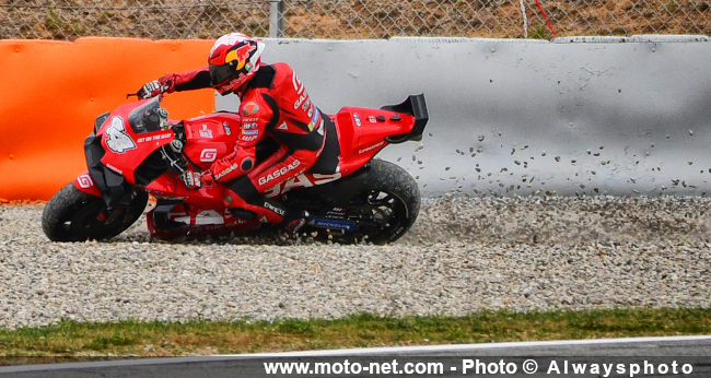 Images - fortes - du Grand Prix de Catalogne MotoGP 2023