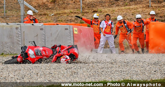 Images - fortes - du Grand Prix de Catalogne MotoGP 2023