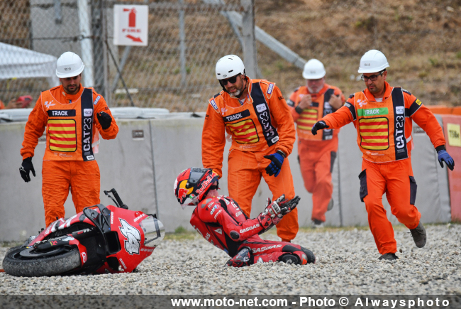 Images - fortes - du Grand Prix de Catalogne MotoGP 2023