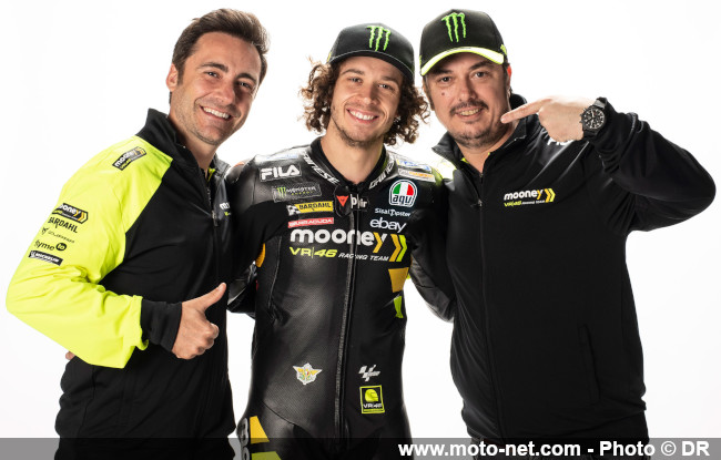 Marco Bezzecchi reste fidèle à Valentino Rossi et son team MotoGP