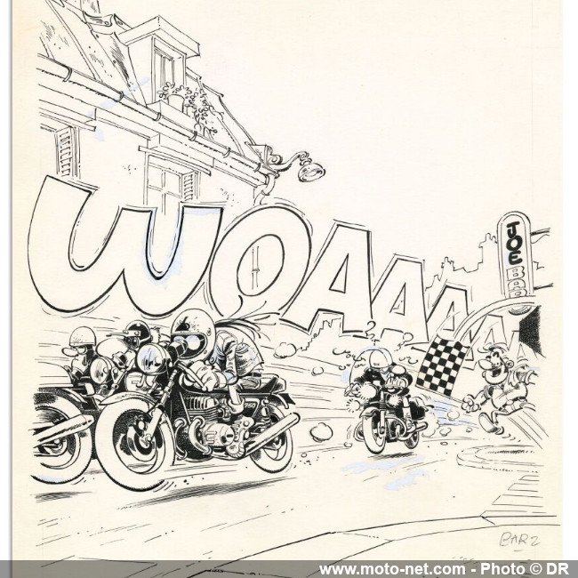 Vente aux enchères de dessins originaux du Joe Bar Team (Bar2)