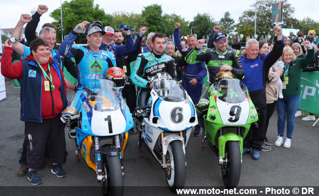 Victoires et records pour Harrison et Dunlop au Classic Manx GP 2023