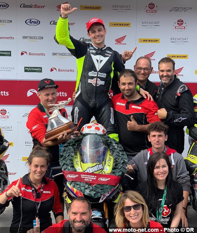 Pierre-Yves Bian roule sur les traces de Peter Hickman, king du TT