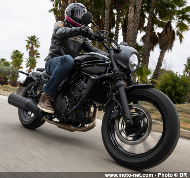  Essai Kawasaki Eliminator 500 : remake tout gentil du muscle-bike Kawasaki 