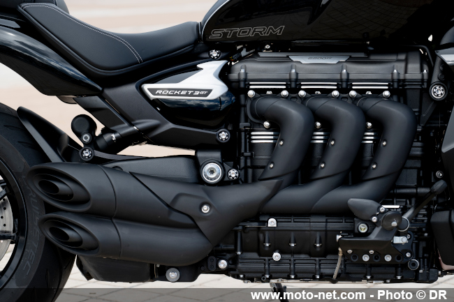 Essai Rocket 3 Storm R et GT 2024 : Triumph vous décomplexe