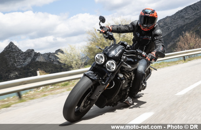  Essai Rocket 3 Storm R et GT 2024 : Triumph vous décomplexe