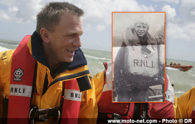 Deux motos de James Bond aux enchères pour les sauveteurs en mer