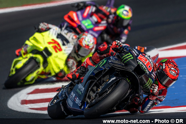 Quartararo privé de Top 5 par le coup de pompe de sa M1