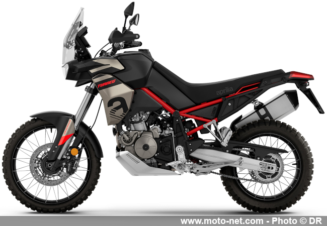 Aprilia lance trois nouveaux coloris 2024 sur son trail Tuareg 660