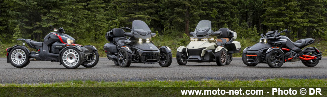 Tarifs des Can Am Ryker et Spyder 2024, dispo en mars 