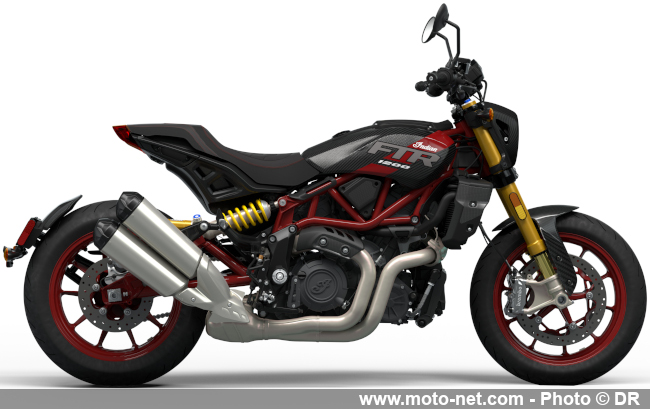 Quatre coloris 2024 et une RSD Super Hooligan pour la FTR d'Indian