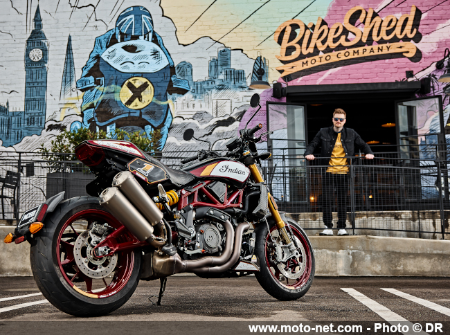 Quatre coloris 2024 et une RSD Super Hooligan pour la FTR d'Indian