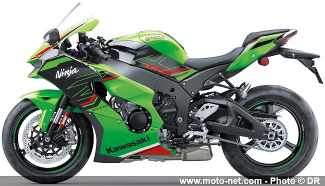 Kawasaki dévoile les coloris 2024 de ses roadsters Z, sportives et routières Ninja 