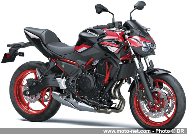 Kawasaki dévoile les coloris 2024 de ses roadsters Z, sportives et routières Ninja 