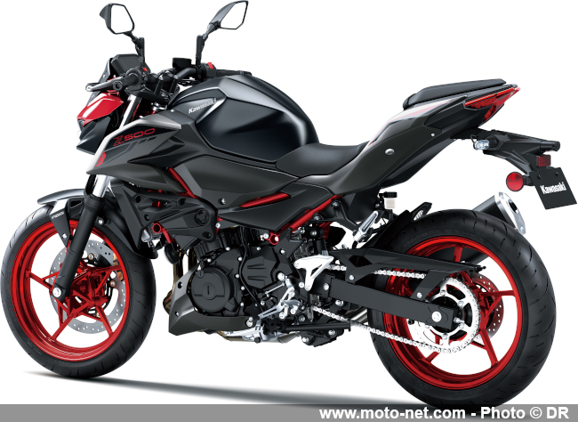 Z500 et Ninja 500 : Kawasaki gonfle un peu ses moyennes cylindrées