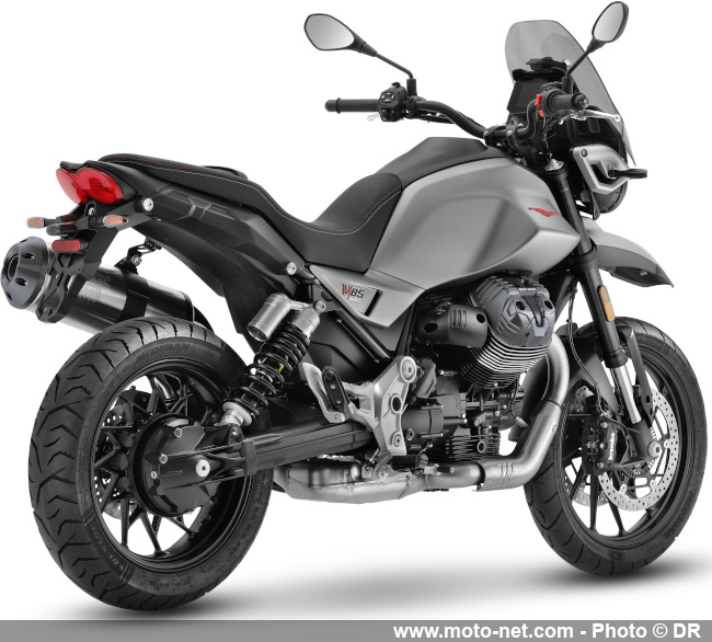 Distribution variable et configuration route pour la Moto Guzzi V85 