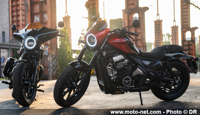Les Rebel, Eliminator et Vulcan dans le viseur de la Moto Morini Calibro 