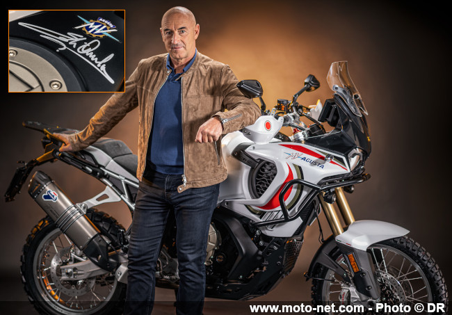 Sortie de route en 2024 pour MV Agusta avec son trail LXP Orioli