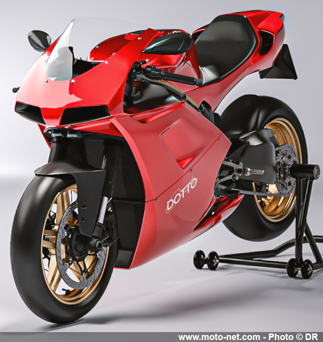 Une Panigale V4 au look de 916 moderne approuvée par Petrucci