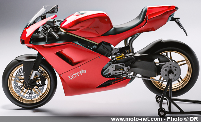 Une Panigale V4 au look de 916 moderne approuvée par Petrucci