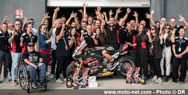 Danilo Petrucci, pilote de moto génial et touche ''atout''
