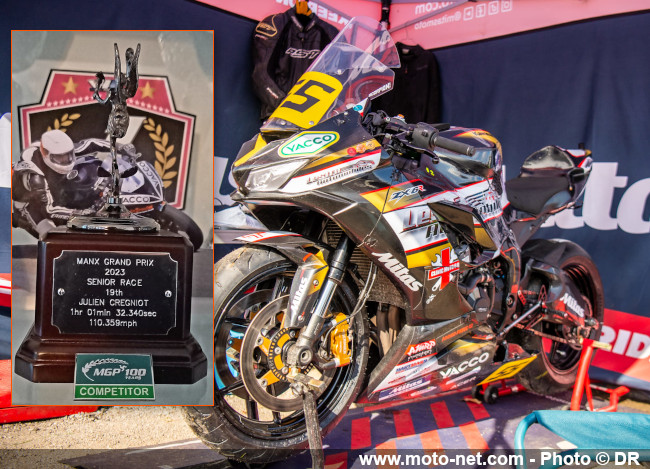 Julien Cregniot, le nouveau ''frenchie'' repéré au Manx Grand Prix 