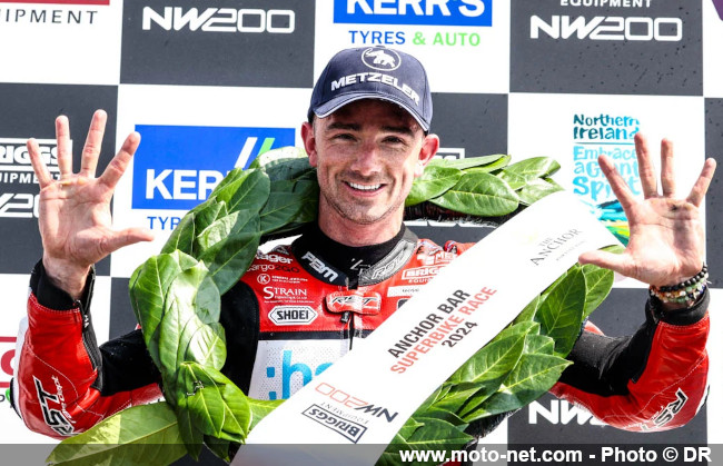  Todd remporte la North West 200 malgré l'invincible Irwin