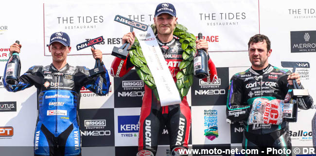  Todd remporte la North West 200 malgré l'invincible Irwin