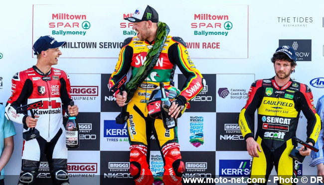  Todd remporte la North West 200 malgré l'invincible Irwin
