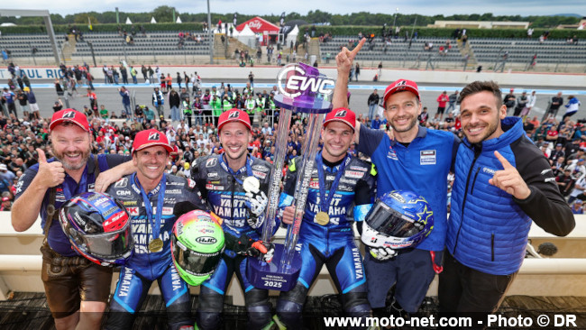 La Suzuki n°1 remporte le Bol d'Or 2025 mais rend le titre EWC à la Yamaha n°7 