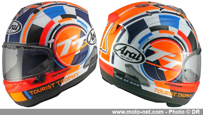  Arai dévoile son casque moto RX-7V Evo Tourist Trophy 2025