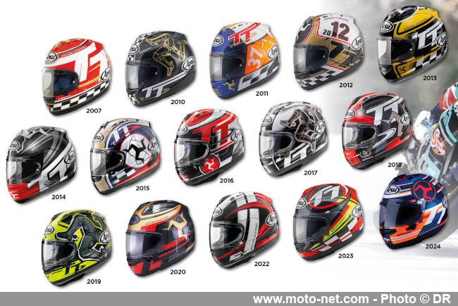  Arai dévoile son casque moto RX-7V Evo Tourist Trophy 2025