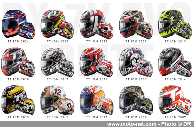 Arai révèle son casque moto RX-7V EVO Tourist Trophy 2026 