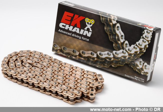 Les chaînes moto EK Chain testées et approuvées sur l'Ile de Man