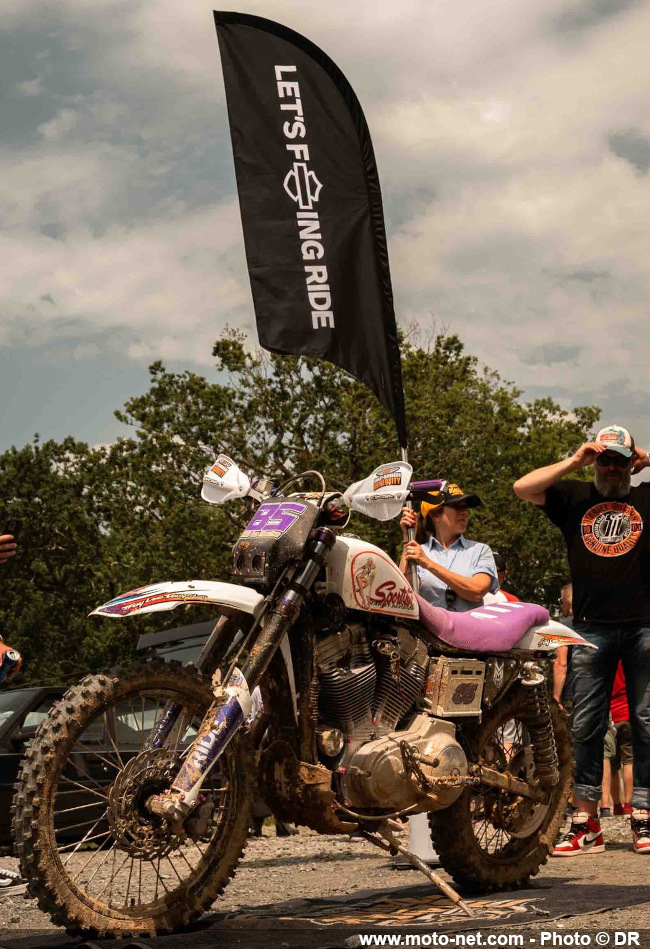 Une prépa Harley-Davidson pour bouffer de la poussière en cross