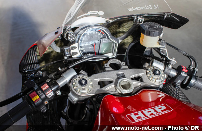 Une Honda Fireblade d'occasion - et de Schumacher - vendue à 64800 euros